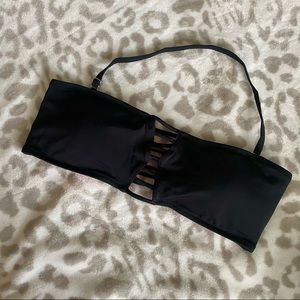 ✨ VS PINK BLACK BANDEAU SWIM TOP ✨